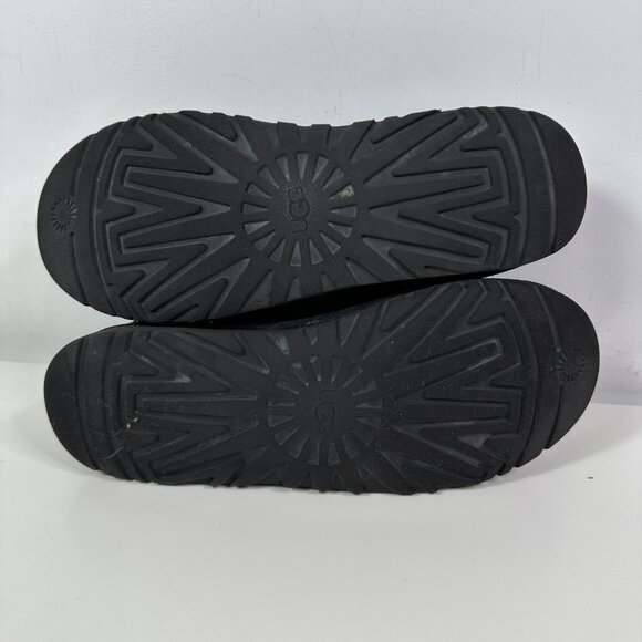UGG Men's Tasman Black Slipper Shoe Size 10 - Picture 14 of 15